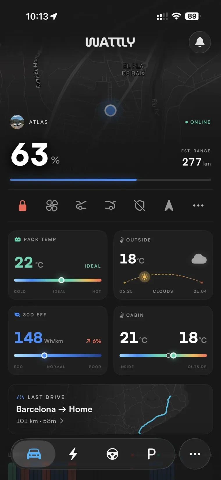 iPhone i Apple Watch · Wattly